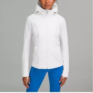 LULULEMON ANOTHER MILE JACKET. NWT Sz 10 in white